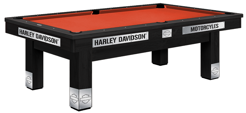 The HARLEY DAVIDSON MAPLE Pool Table by Olhausen