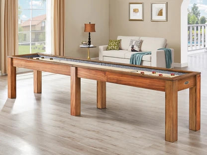 The PENELOPE 12ft ACACIA Shuffleboard by Imperial