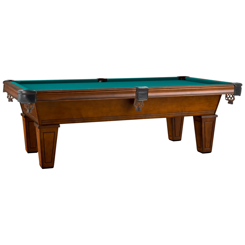 The "Avon" 8ft Pool Table in Suede by American Heritage