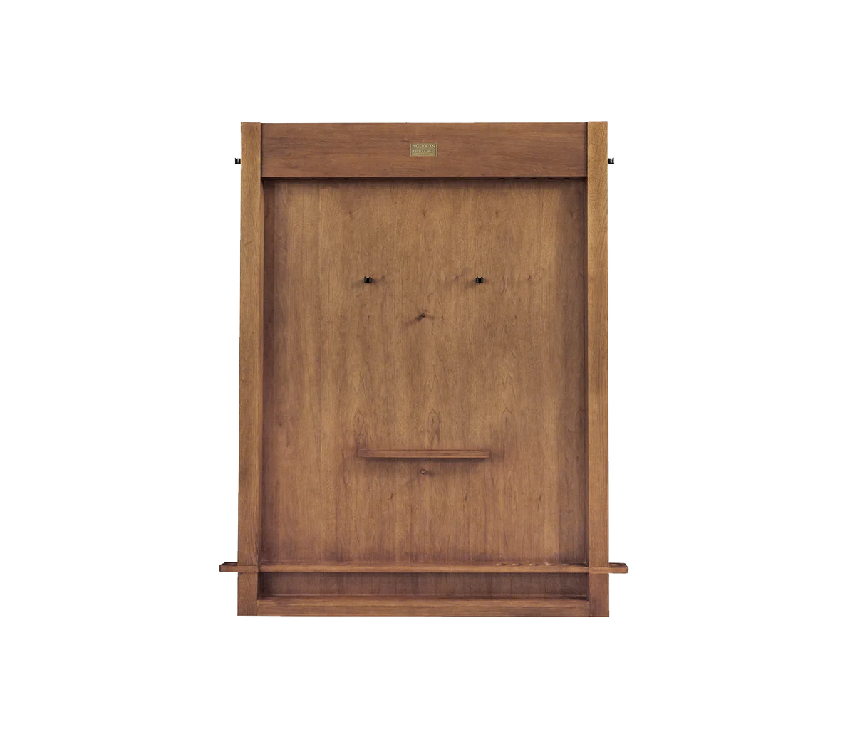 American Heritage "Alta" Wall Mounted Cue Rack in Brushed Walnut