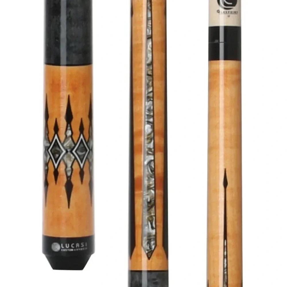 LUCASI CUSTOM + HYBRID LZC49 WRAPLESS POOL CUE