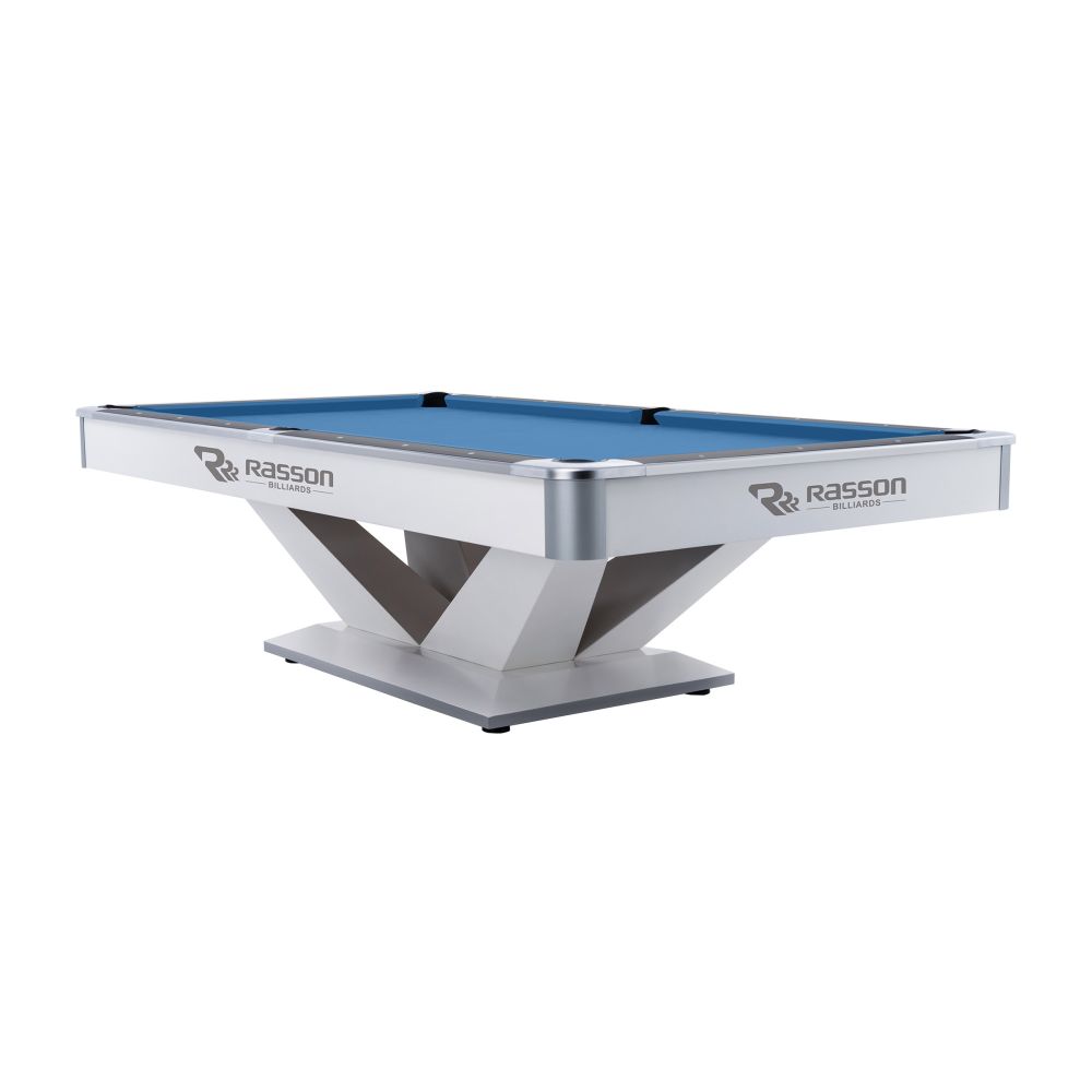 Victory II Plus White Pool Table by Rasson – Buffalo Billiards