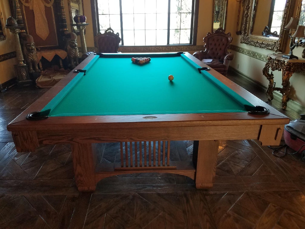 Golden West "Mission Style" 9ft Pool Table