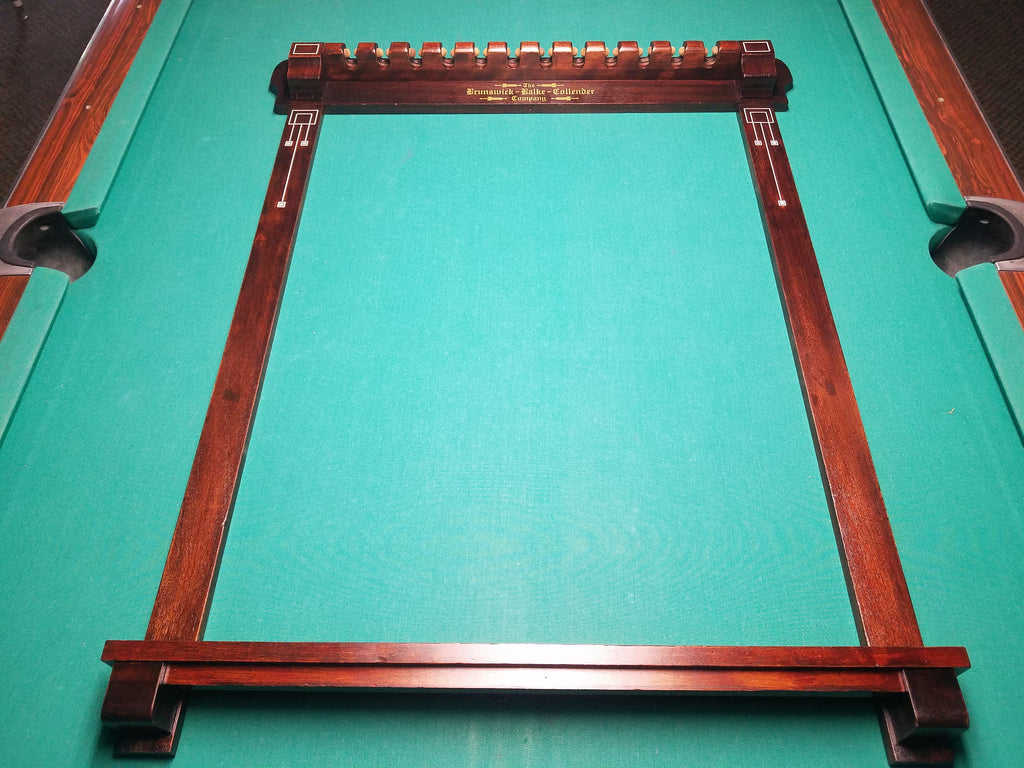 Historic Cue rack from Cochrans Billiards