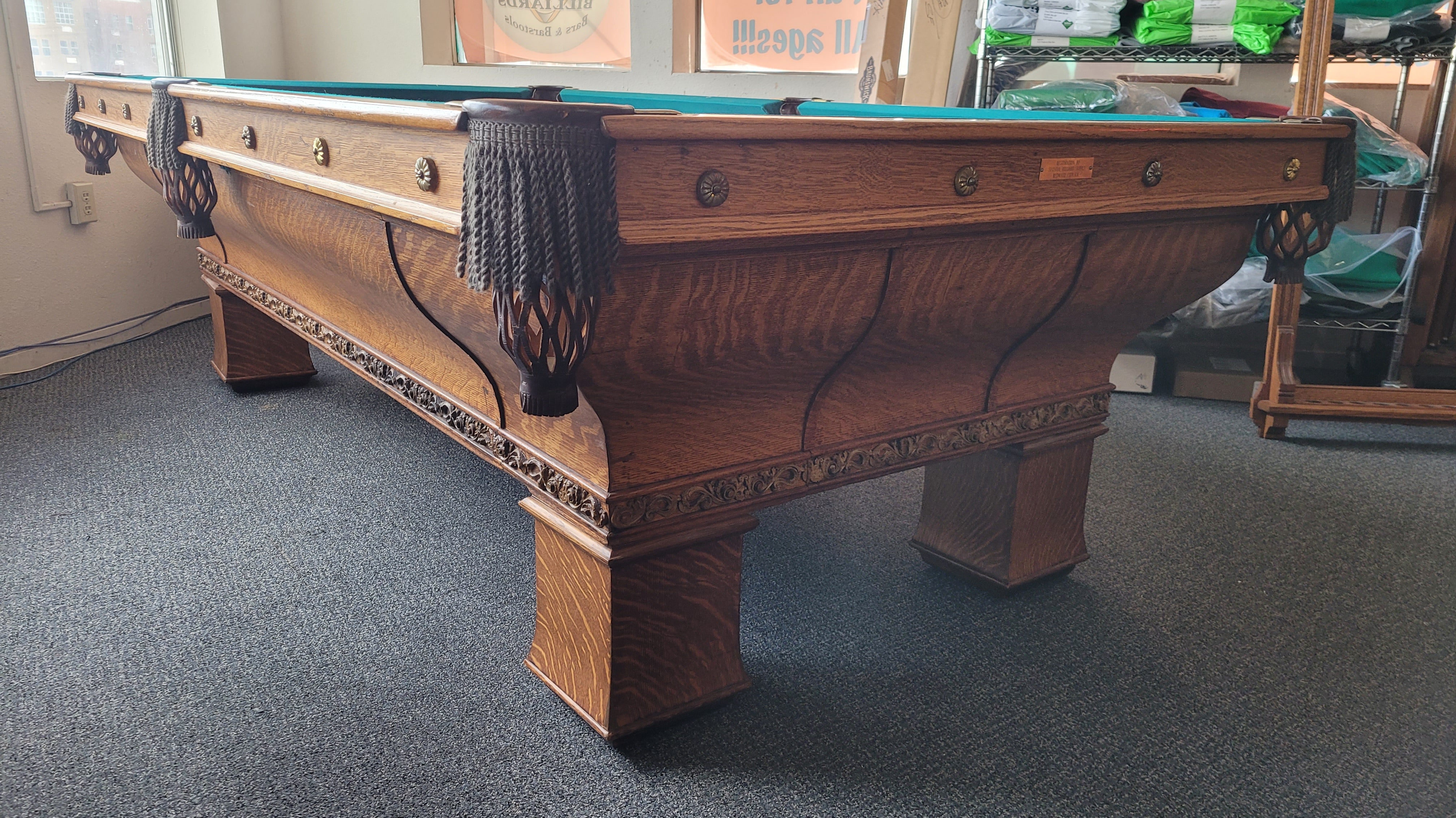 old pool tables