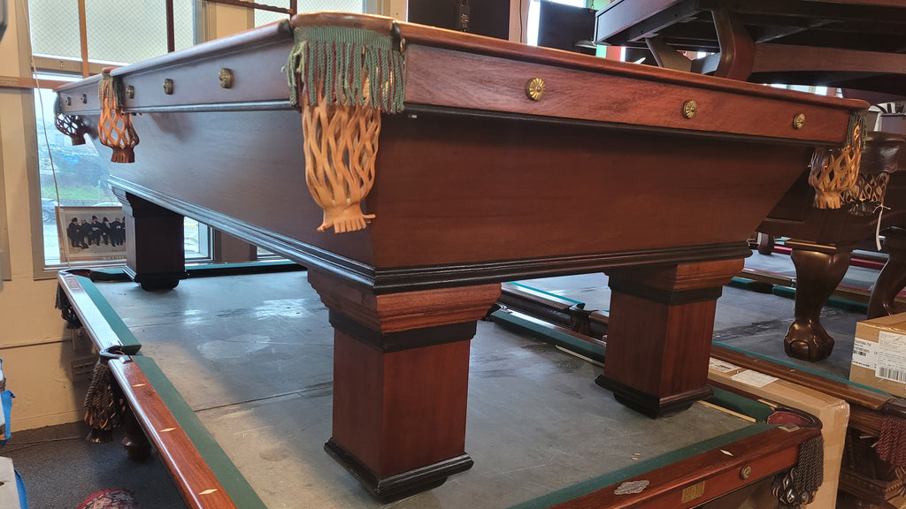 Brunswick Antique "Wellington" Pool Table Circa  1905