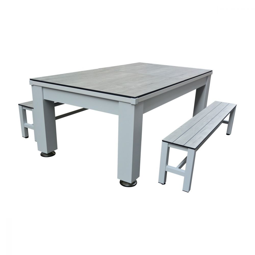 The "ESTERNO" Outdoor Flip Dining & Ping Pong Top by Imperial