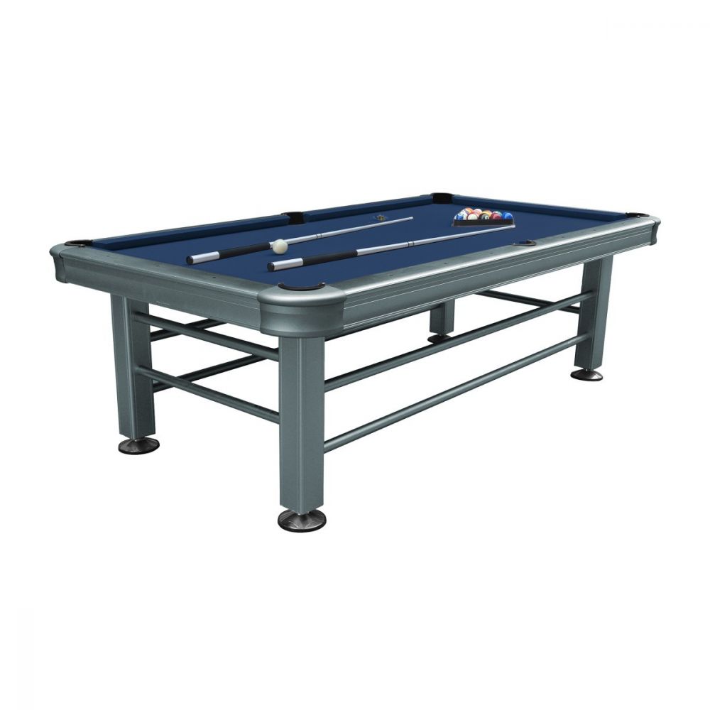 Silver Outdoor Pool Table by Imperial