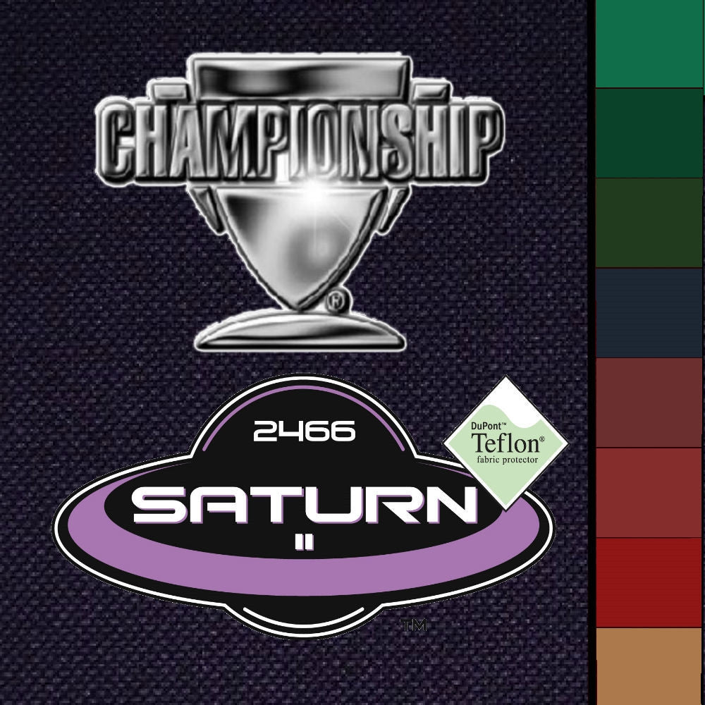Championship Saturn II 9' Billiard Cloth Felt for sale online