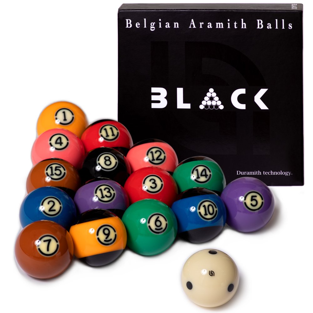Aramith BLACK Tournament Ball Set – Buffalo Billiards