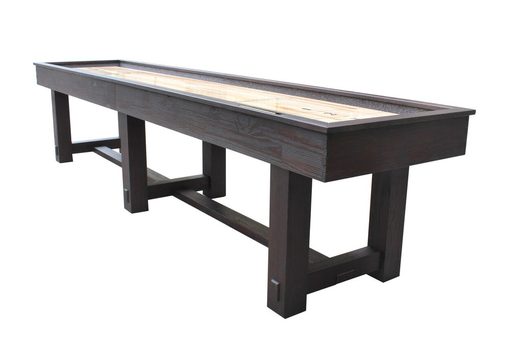 The "HAMILTON" Shuffleboard Table by Plank and Hide