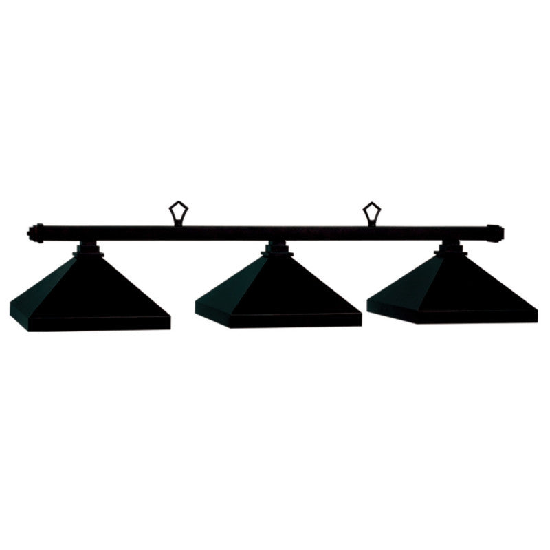 Kitsilano 54" Matte Black/Matte Black 3 Light