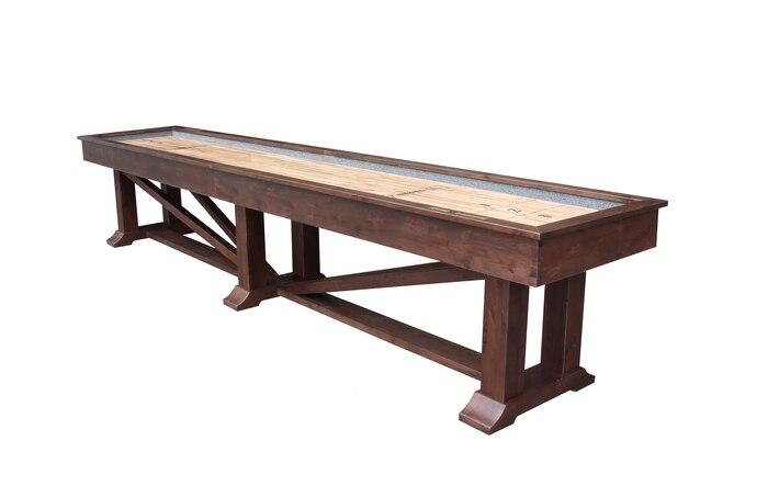 The "LUCAS" Shuffleboard Table by Plank and Hide