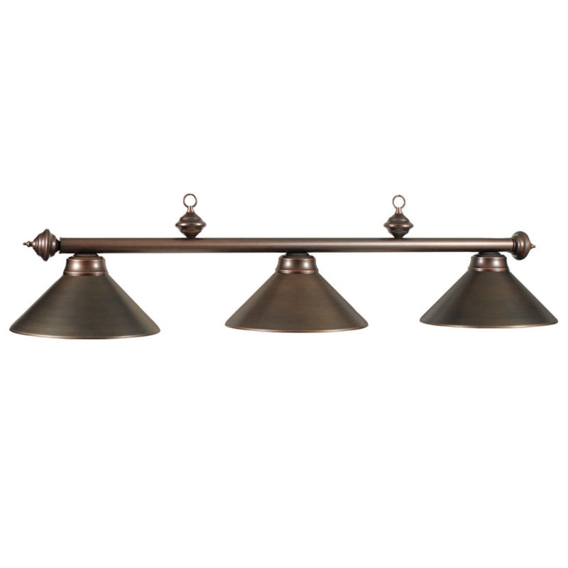 54" 3 Light Billiard Light - Oil Rubbed Bronze