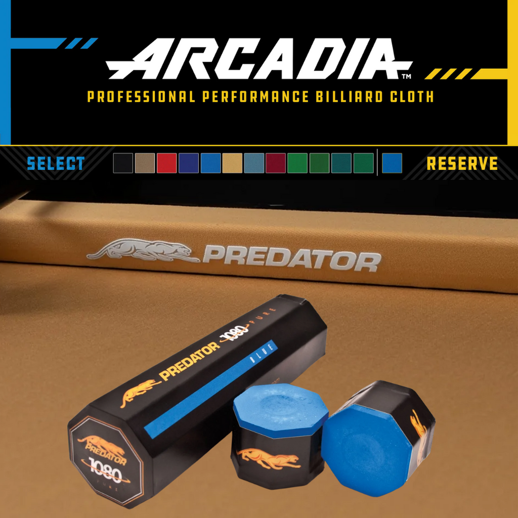 Predator Arcadia Select Worsted Pool Table Cloth