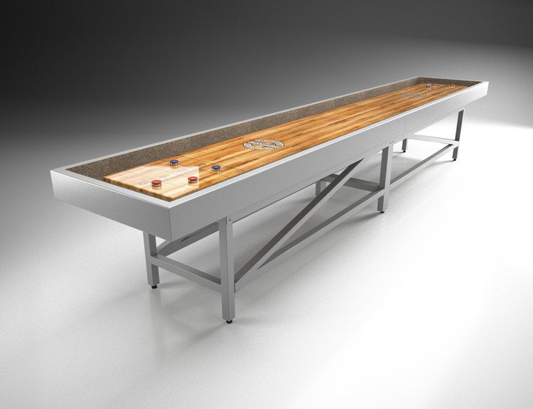 The "OUTDOOR SHEFFIELD" Shuffleboard Table