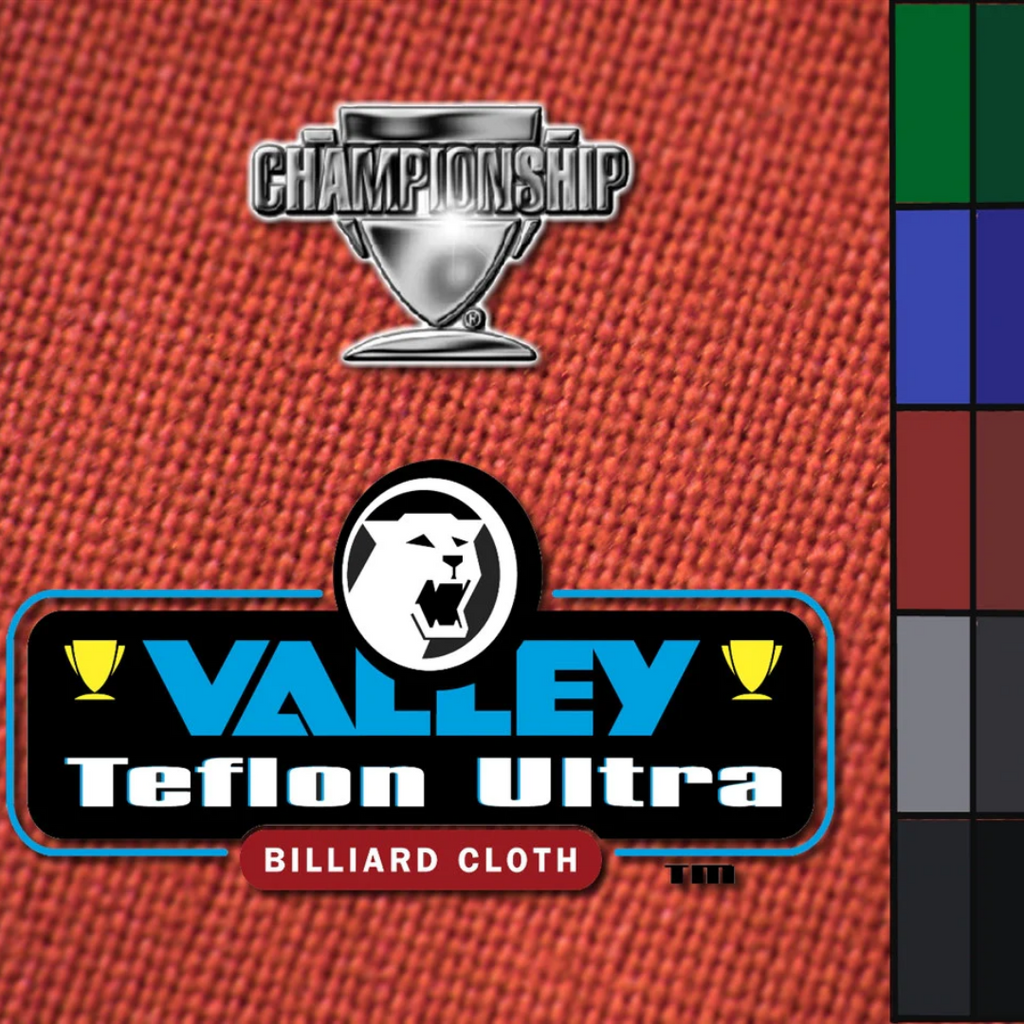 Championship Valley Teflon Ultra Pool Table Felt