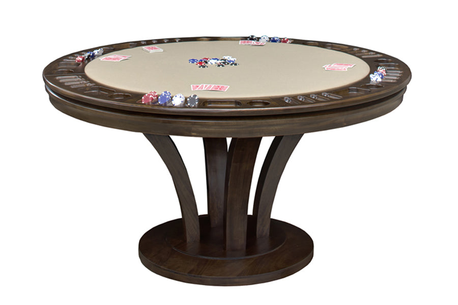 CALIFORNIA HOUSE "VENICE" REVERSIBLE TOP GAME TABLE