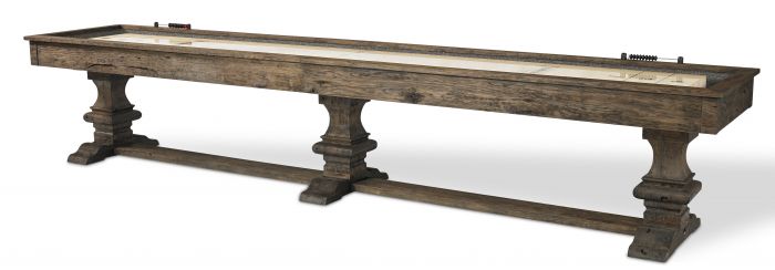 The "BEAUMONT" Shuffleboard Table by Plank and Hide