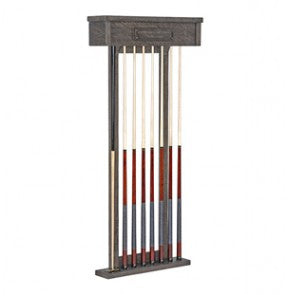 Birmingham Pool Cue Wall Rack by Brunswick - Holds 8 Cues