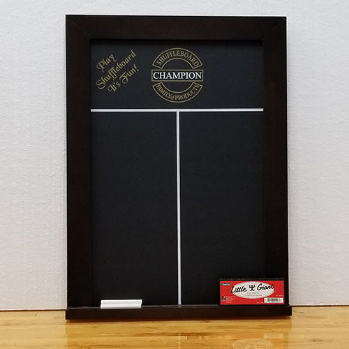 CHAMPION Framed Chalk Scoreboard