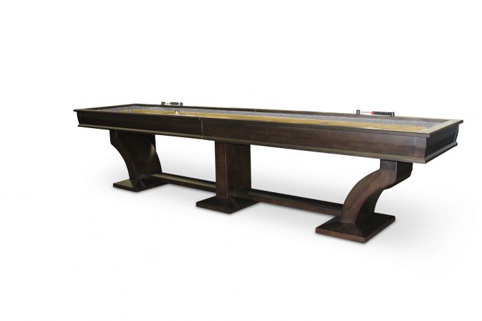 The "PAXTON" Shuffleboard Table by Plank and Hide