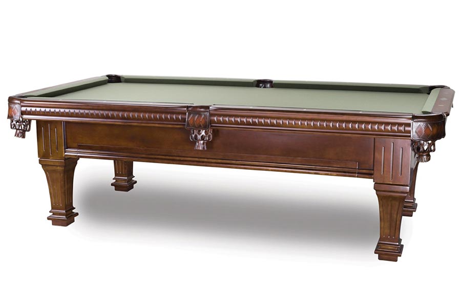 The "RAMSEY" Whiskey Finish 8ft Pool Table
